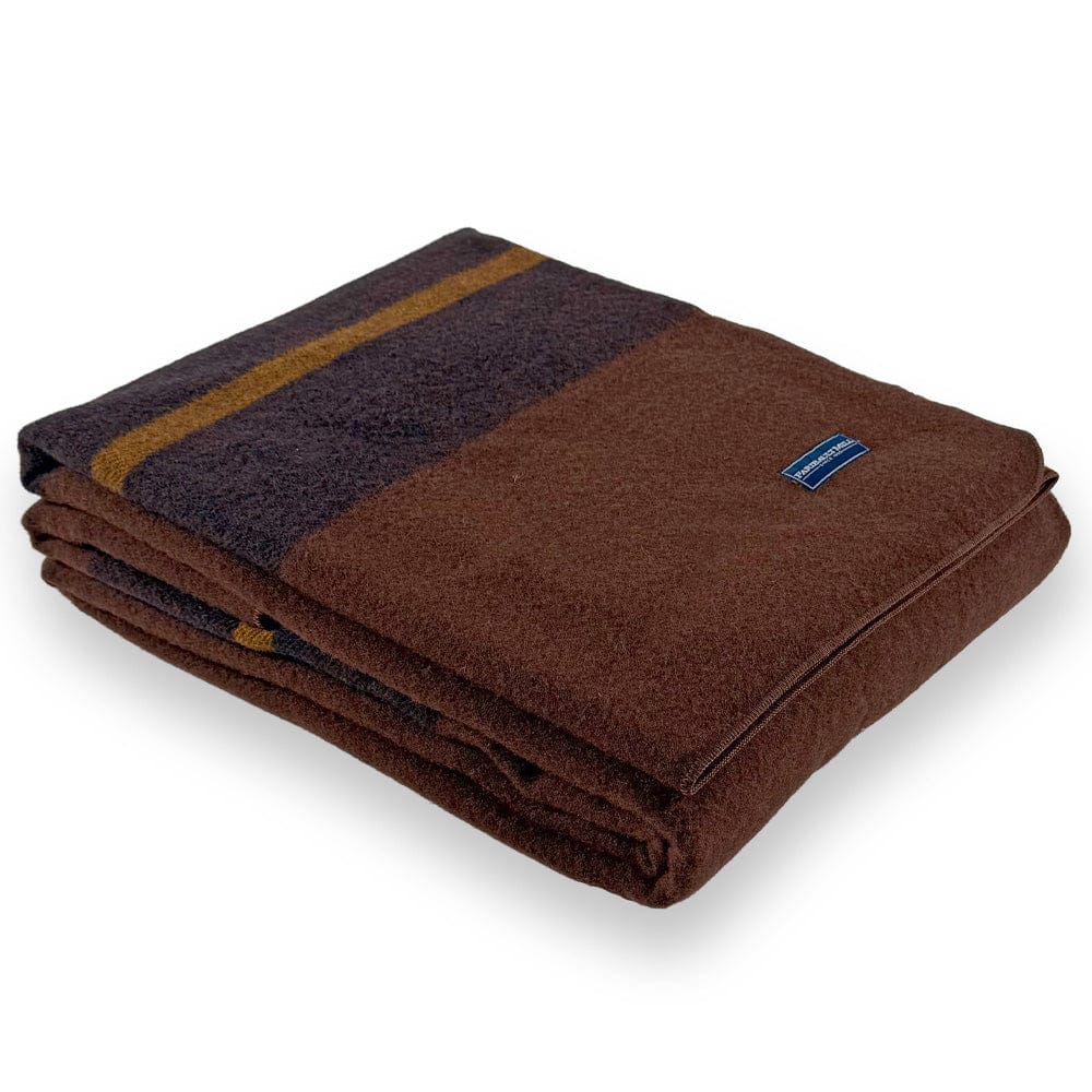 Scout Wool Camp Blanket Brown