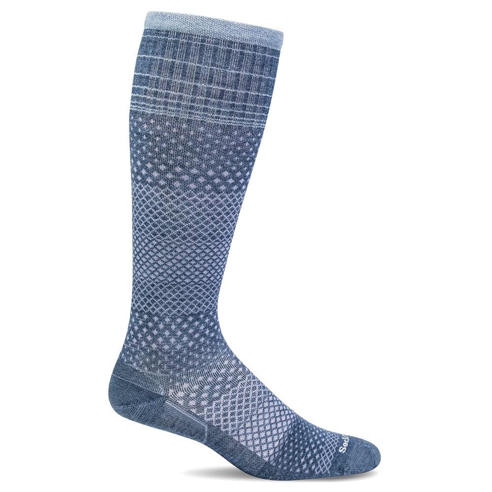 Sockwell Women's Micro Grade Socks - Denim M active Current Faribault machine washable Online Exclusive Socks Women's Compression Socks