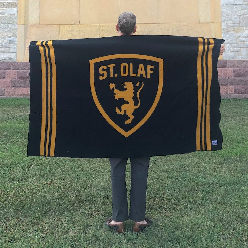 St. Olaf Throw Blanket active Current Dry clean or hand wash Faribault Full Price New Lower Price personalization