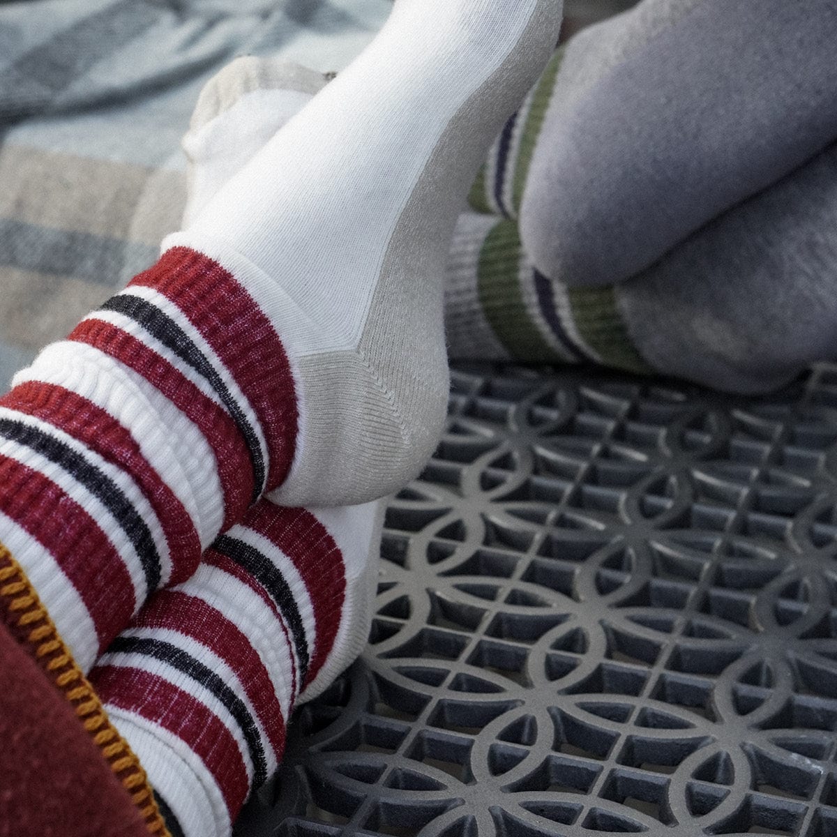 Cabin Wool Socks - Natural active Cabin Wool Socks Current Faribault Full Price machine washable Socks
