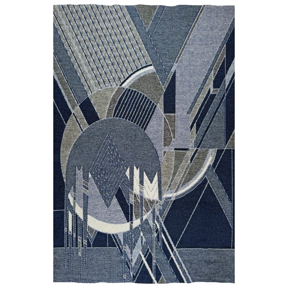 Faribault Mill 42" x 65" Frank Lloyd Wright Frozen Spheres Wool Throw