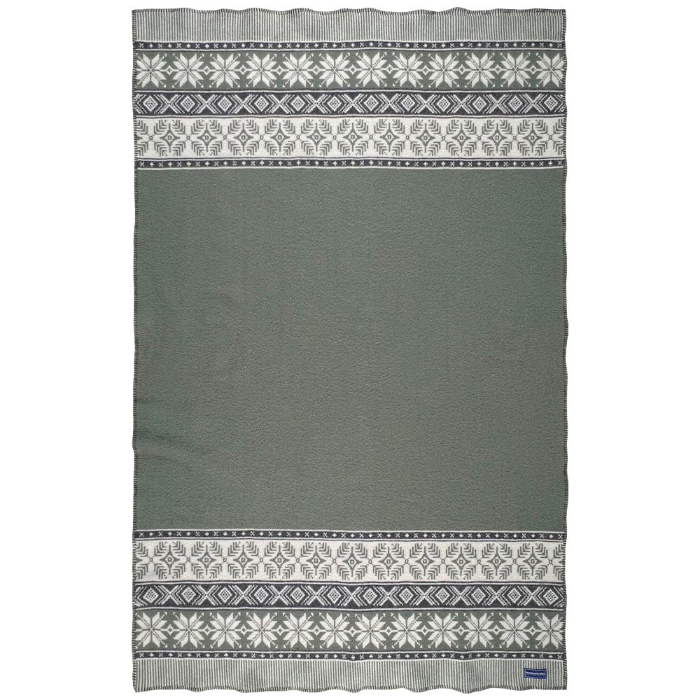 Faribault Mill 42" x 65" Nordic Wool Throw Blanket - Sage Green
