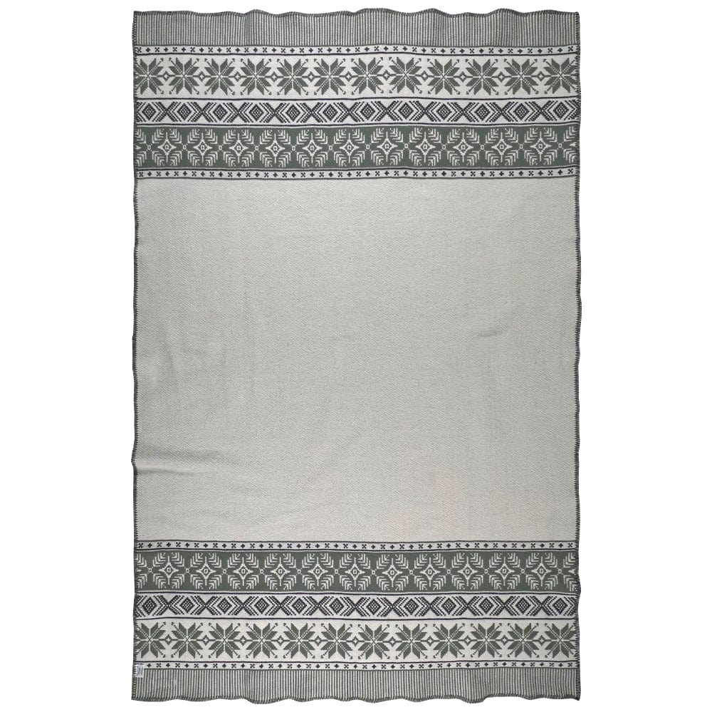 Faribault Mill 42" x 65" Nordic Wool Throw Blanket - Sage Green