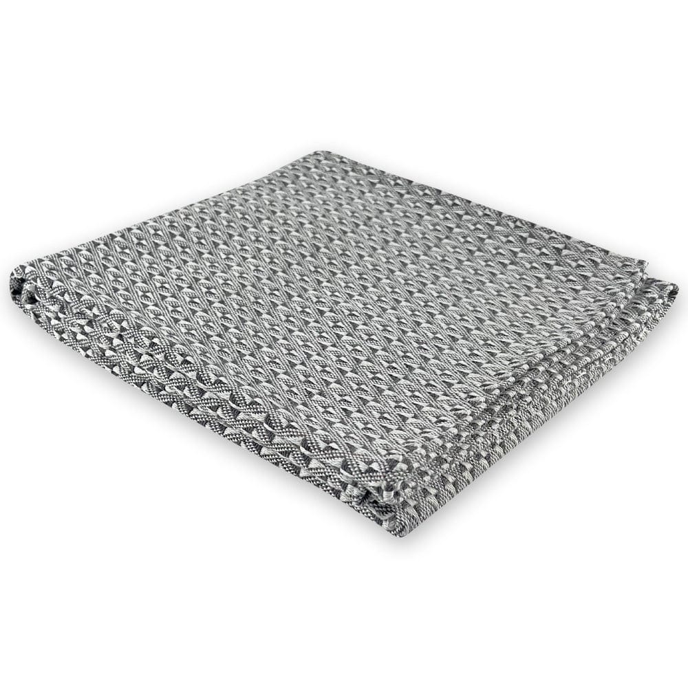 Faribault Mill 50" x 60" North Star Point Twill Throw - Gray