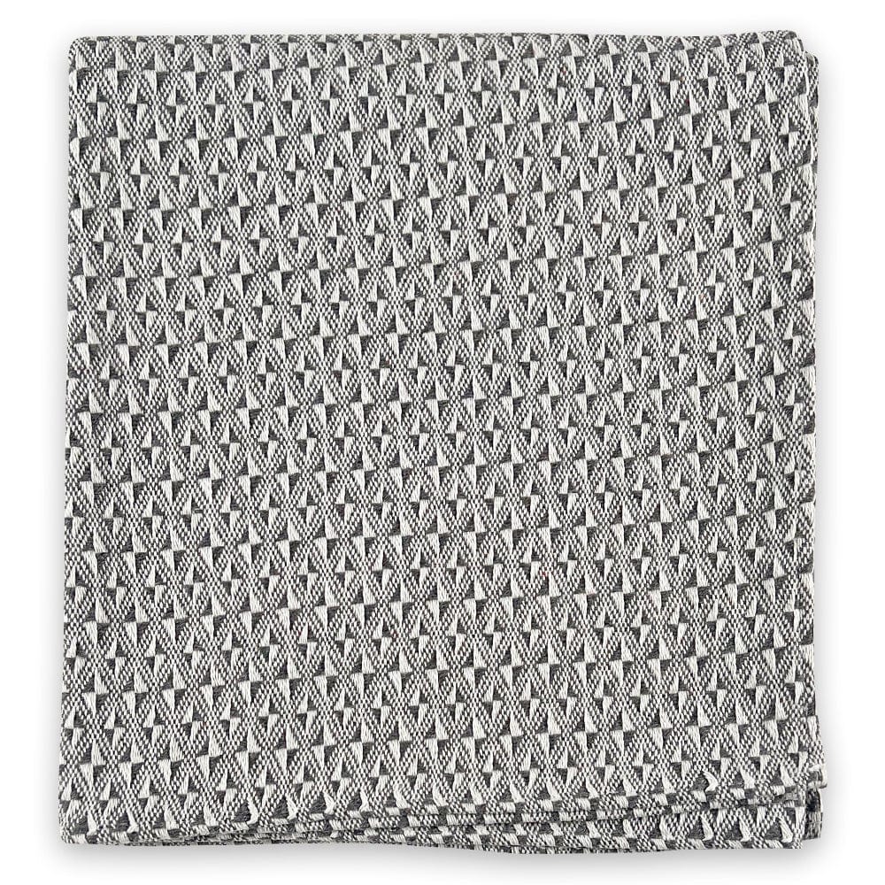 Faribault Mill 50" x 60" North Star Point Twill Throw - Gray