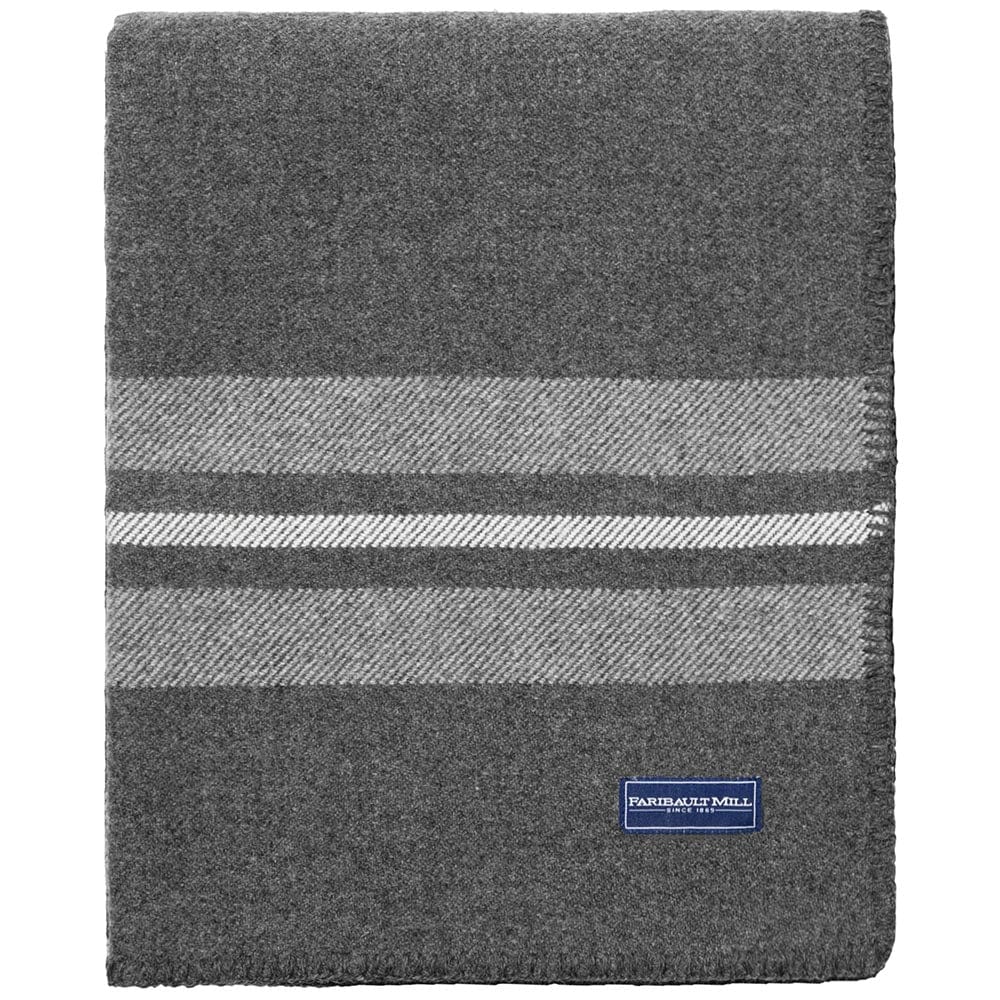 Faribault Mill Cabin Wool Throw