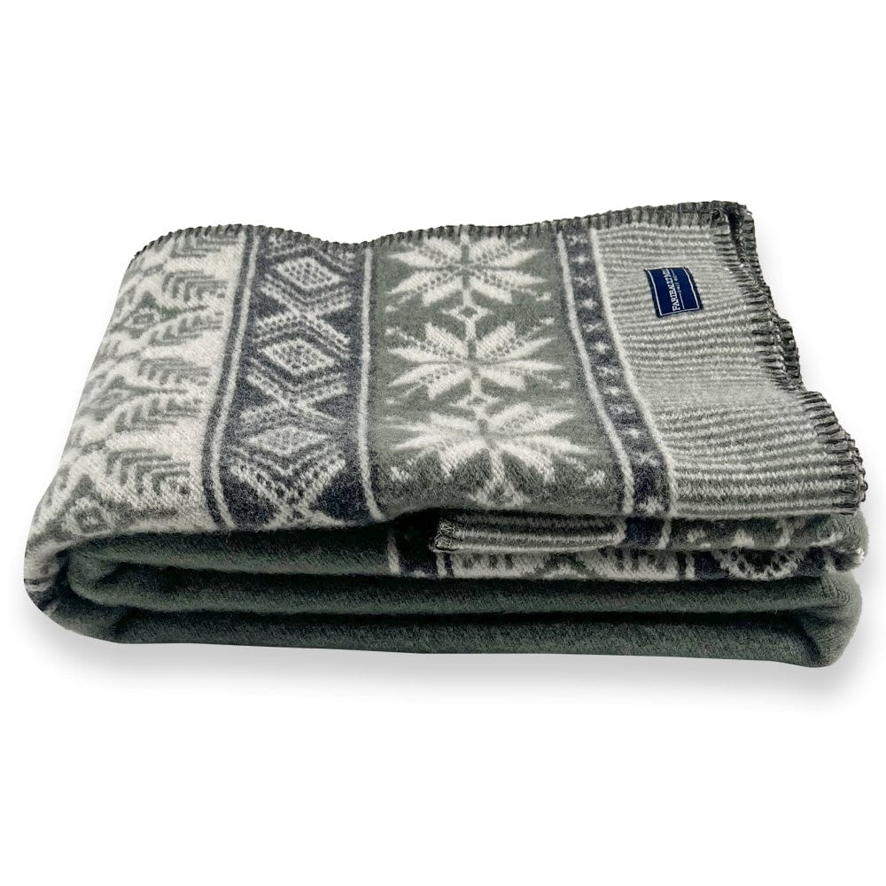 Faribault Mill Factory Second Nordic Wool Throw Blanket