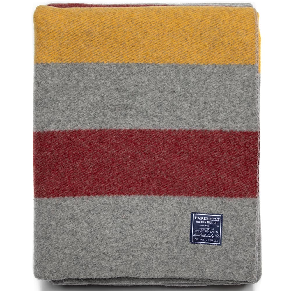Faribault Mill Frontier Wool Blanket