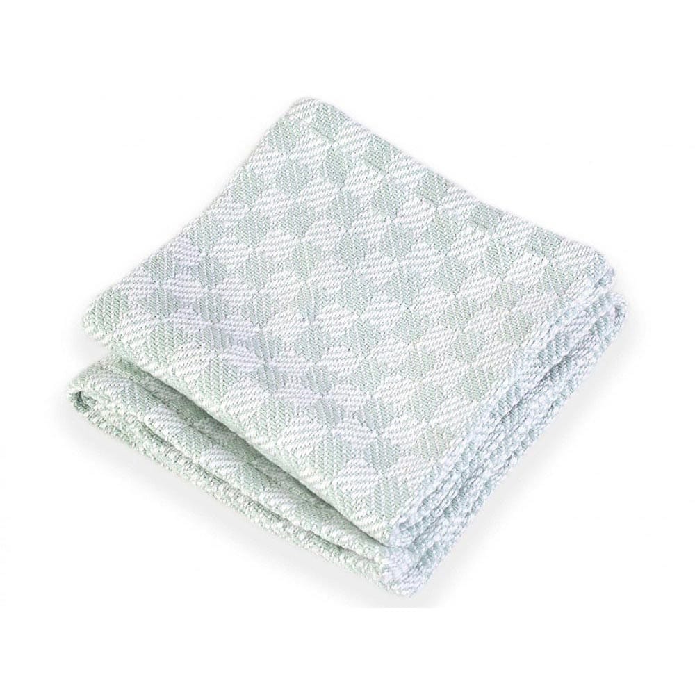 Pogonia Cotton Baby Blanket - Surf 36" x 46" active Current Full Price group-gallery machine washable Maine New Lower Price Patterns & Plaids personalization Pogonia Cotton Baby Blanket
