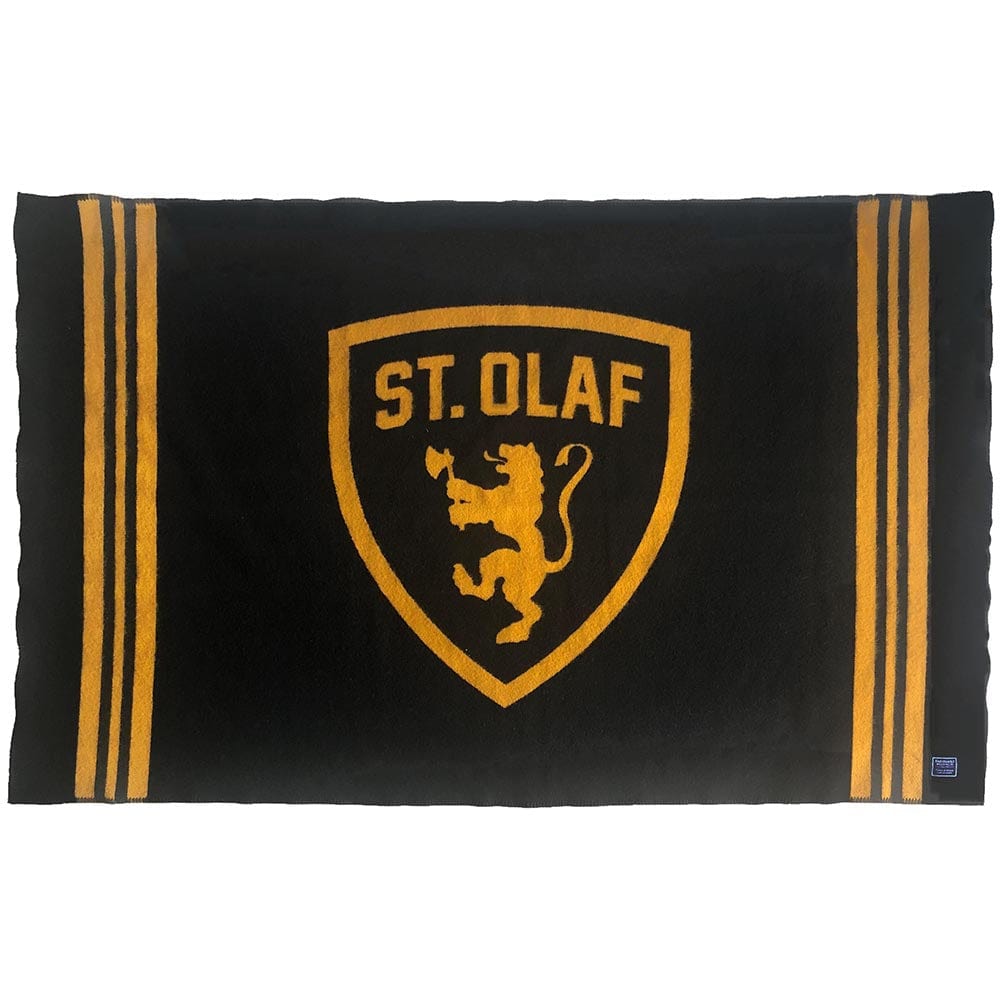 St. Olaf Throw Blanket 42" x 65" active Current Dry clean or hand wash Faribault Full Price New Lower Price personalization