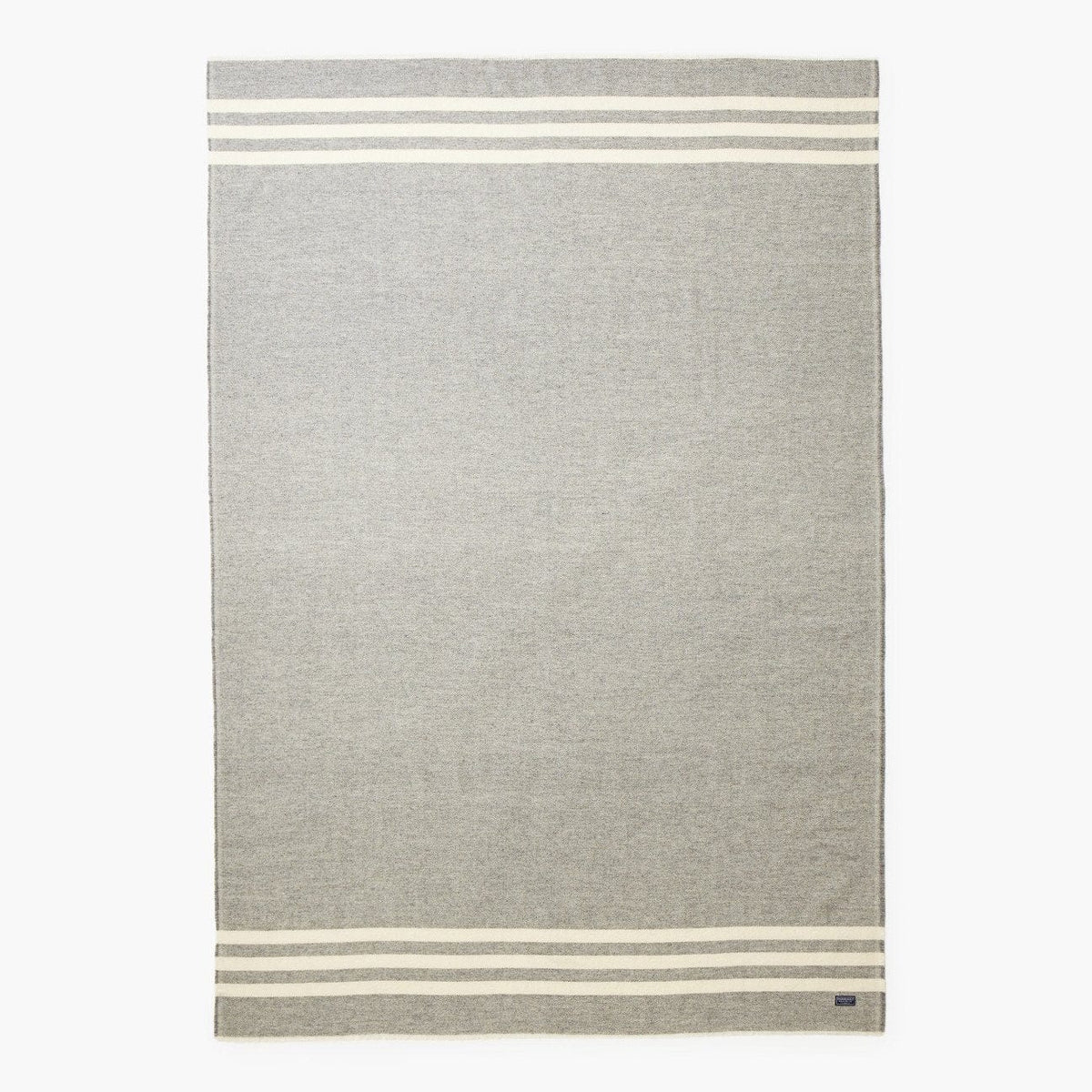 Factory Second Trapper Wool Throw - Gray Old Sku active machine washable